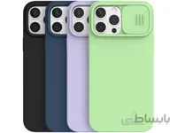 قاب محافظ سیلیکونی نیلکین آیفون 13 پرو Nillkin CamShield Silky Silicone Case iPhone 13 Pro ا Nillkin Apple iPhone 13 Pro CamShield Silky silicone case