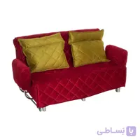 مبل تختخوابشو 3 نفره مدل کاپری - زیتونی
