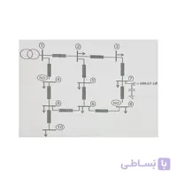 برنامه محاسبات پخش بار به روش BFS ( جاروب برگشت و رفت )