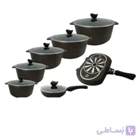 سرویس قابلمه ۱۹ پارچه پیلاو - ۵ / ۵ / ۵