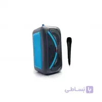 اسپیکر بلوتوث شارژی رم و فلش KIMISO QS-2405+میکروفن