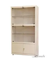 کمد 4 درب شیشه ای آزمایشگاهی
