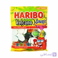 پاستیل میوه ای با مغز ترش ۱۷۵ گرم ولکانو هاریبو – haribo