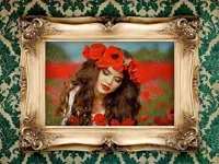 قاب چوبی دست ساز کرم 3