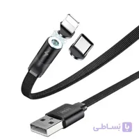 کابل تبدیل USB به USB-C/ microUSB/ لایتنینگ ریمکس مدل RC-169TH طول 100 سانتی متر