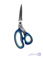 قیچی دسته آبی سایز متوسط کد 4597G