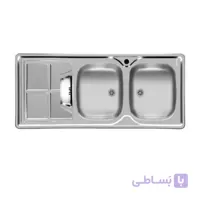 سینک ظرفشویی توکار اخوان ا Akhavan Double Bowl Sink 161