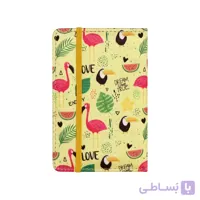 دفترچه خط دار صحافی قطع جیبی sjk78