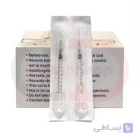 سرنگ لوئرلاک حلما 27G 1ML(بسته 60 عددی)