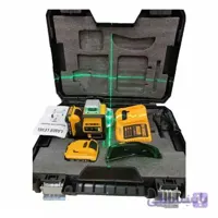 تراز لیزری نور سبز شارژی دیوالت سه بعدیDewalt Laser level 12v