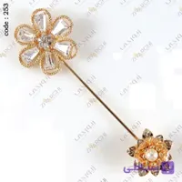سوزن روسری ژوپینگ (طرح گل) 253