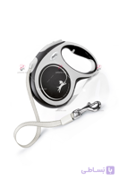 بند قلاده ۵ متری نواری مدل نیو کامفورت L فلکسی | Flexi Dog Retractable Tape Leash