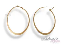 گوشواره مدل گرد تخت کد erw0032