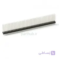 پین هدر نر 2x40 صاف 2.54mm بلند (17mm)