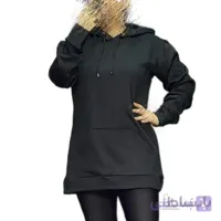 هودی وارداتی کلاهدار زنانه کد 432451