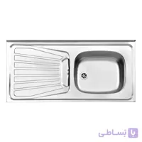 سینک روکار کد 165 استیل البرز