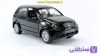 ماشین اسباب بازی تیبا2 (هاچبک) موزیکال-چراغدار مشکی(1:32)طرح 02