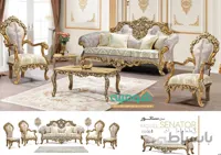 مبل سلطنتی 7 نفره مدل سناتور