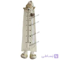 متر قد کودک خرس رنگ کرم