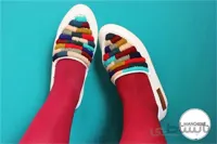 گیوه دست دوز گلدوزی شده کد 5 ا Handmade embroidery sneaker code 5