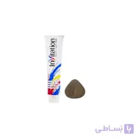 رنگ مو اینویتیشن شماره3.4حجم 120 میلی لیتر رنگ قهوه ای زیتونی متوسط