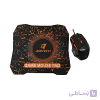 ماوس گیمینگ جرتک مدل GP10 WARRIOR به همراه ماوس پد گیمینگ