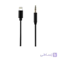 کابل تبدیل لایتنینگ به جک 3.5 میلی متری مدل jh-023 طول 1 متر