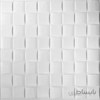 دیوارپوش فومی حریر سفید شیری ایرانی