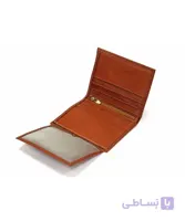 کیف پول جیبی مردانه چرم طبیعی آروین چرم کد AR-215