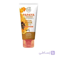 ماسک روشن کننده صورت پتال فرش مدل ویتامین C حجم 200 میل