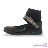 کفش دخترانه مدل مجلسی کشبافتی مشکی