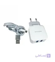 شارژر فست مویان مدل MH-6 به همراه کابل میکرو یو اس بی