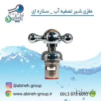 مغزی شیر تصفیه ستاره ای بزرگ