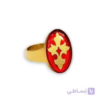انگشتر طلاکوب مرجان GR2047