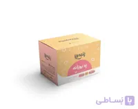 پد جعبه‌ای متوسط پنبه ریز بسته ۲۰ عددی