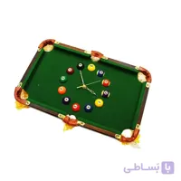 ساعت بیلیارد طرح میز