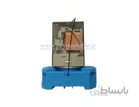 رله چهار گوش 110 ولت AC دو کنتاکت (Finder(60.12