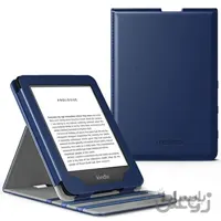 MoKo Case متناسب با Kindle All-New Kindle (نسل 10th، 2019) / Kindle (8th Generation، 2016)، Premium vertip flip Cover با عملکرد بیدارشدن خودکار / عملکرد خواب - شکوفه بادام