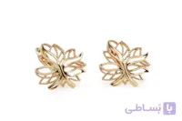 گوشواره طلایی ژوپینگ XUPING طرح برگ
