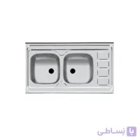 سینک اخوان مدل 100604CR معمولی روکار