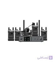 Hollyland Full-Duplex Intercom System with Four Beltpack Transceivers