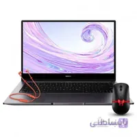لپ تاپ 14 اینچی هوآوی مدل MateBook D14 Corei7 10510U 16G 512SSD 2G به همراه ماوس و هندزفری