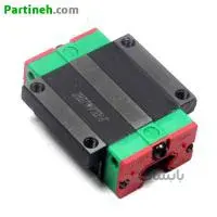 واگن برند هایوین (HIWIN) ساخت تایوان مدل HGW15CA عرض 15mm لبه دار ا HIWIN HGW15 Flanged Linear Guideway Block width 15mm