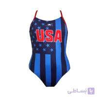 مایوی شنای زنانه توربو USA Team BL ا Turbo women swimsuit USA Team BL