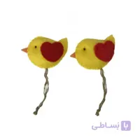 عروسک نمدی کت نیپ دار پرس پت - پرنده
