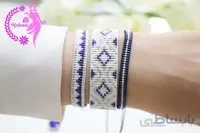 دستبند منجوق بافت کد 497040