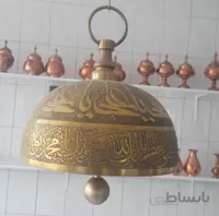 زنگ زورخانه ای قلمزنی برنجی کد ۱۰۱۰۱۰