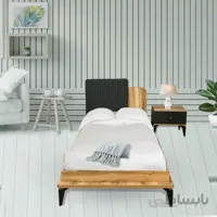 تخت خواب یک نفره سپیدار