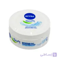 کرم مرطوب کننده نیوا سافت حجم 200 میل Nivea Soft Cream کد 560260
