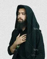 عکس دور بری شده عزادار امام حسین